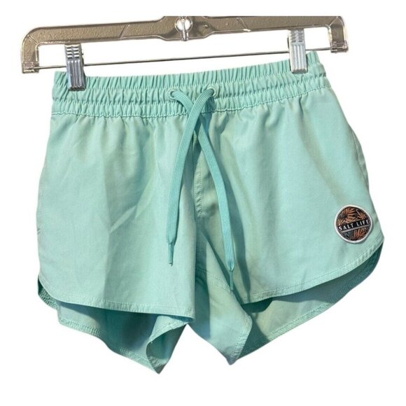 Salt Life Women’s Shorts “Live Salty” Drawstring Waist Size YLG Beach Preppy - Picture 1 of 8